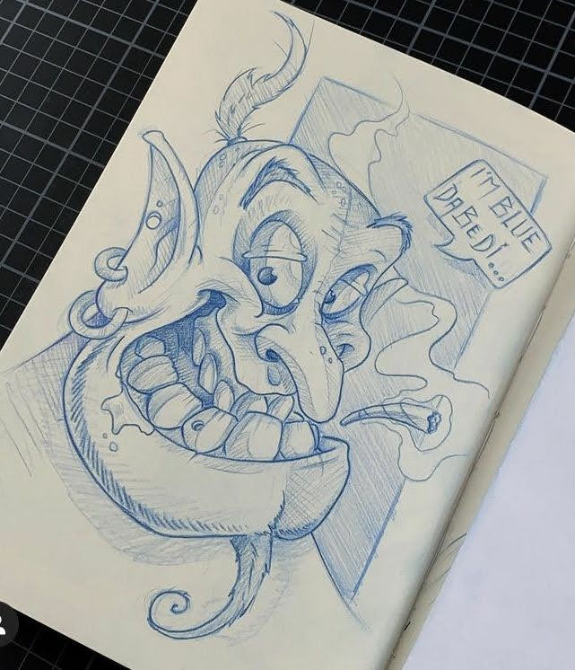 Cartoon Character Sketch
